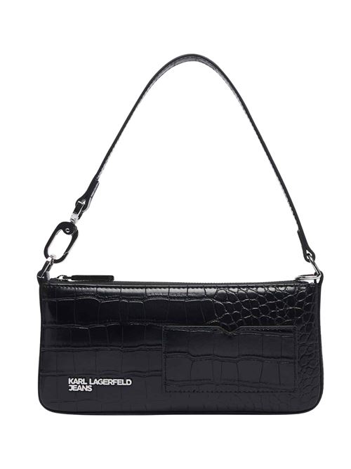 Mini borsa stampa coccodrillo Karl Lagerfeld jeans | B3W30290999